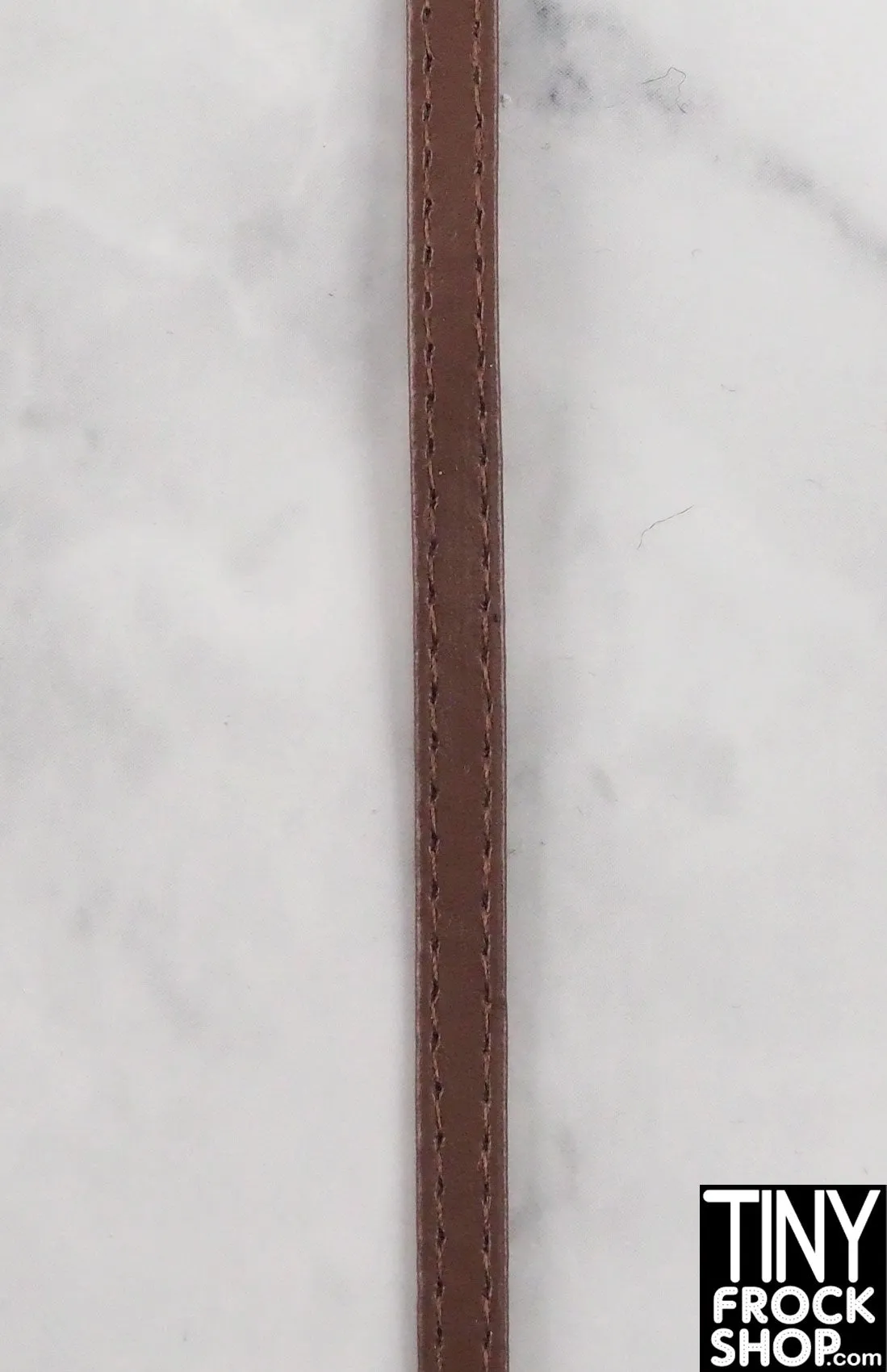 3mm - 12" Fashion Doll 1/16 Faux Leather Belt Strapping