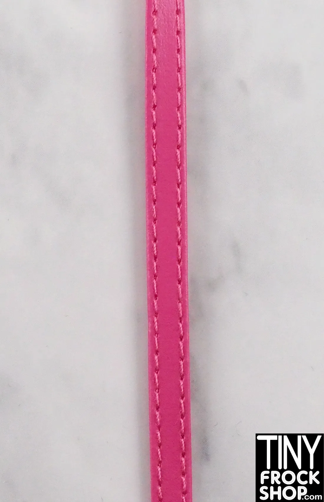 3mm - 12" Fashion Doll 1/16 Faux Leather Belt Strapping