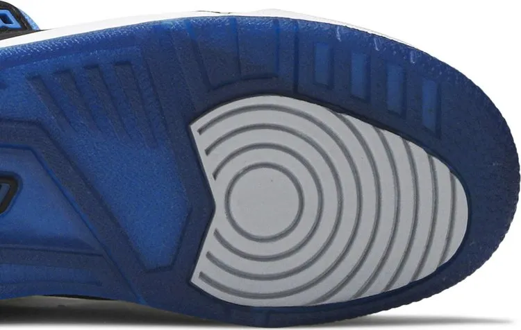 Air Jordan 3 Retro BG Sport Blue, black
