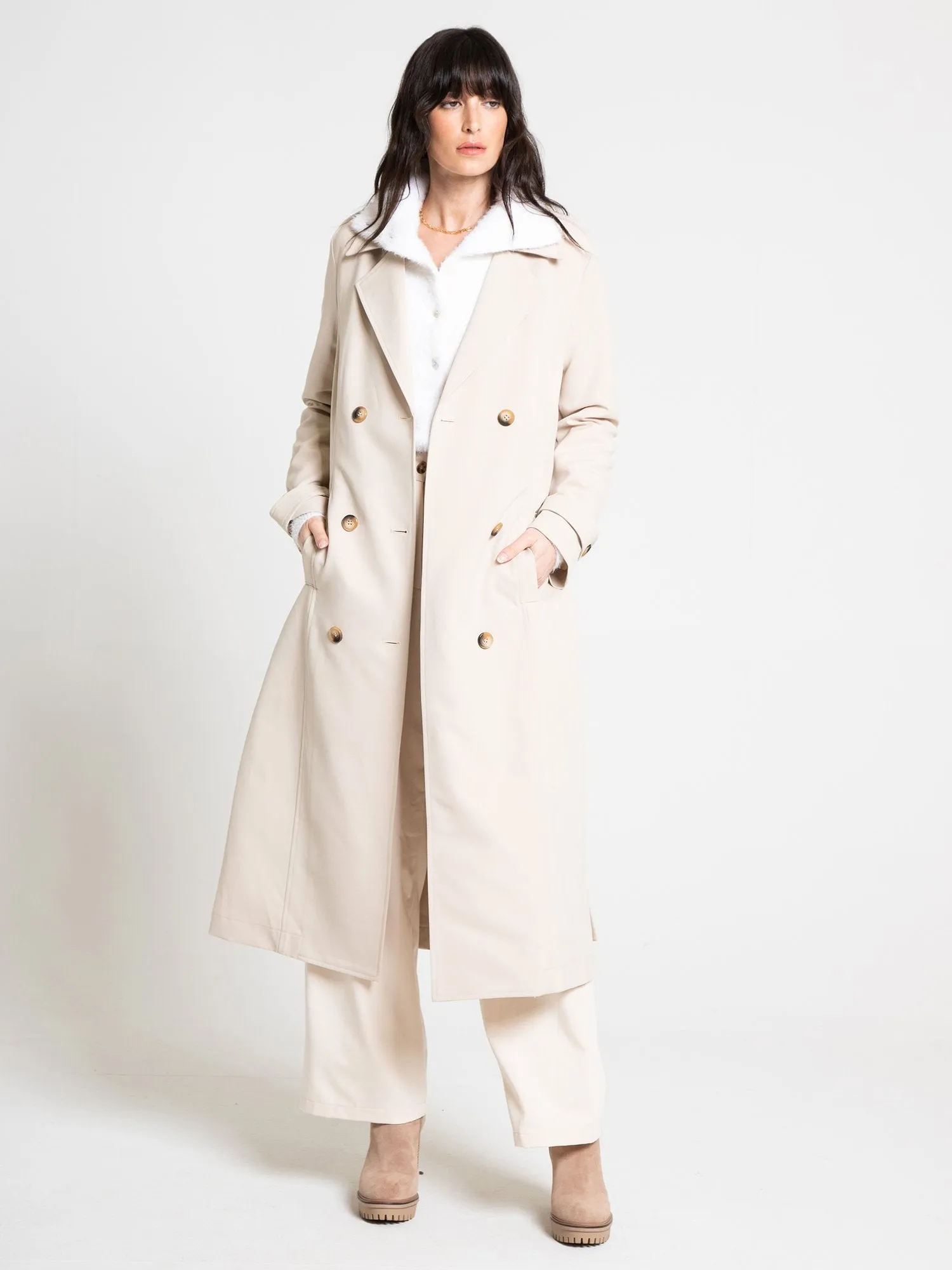 Belted Trenchcoat - Edit By Nine