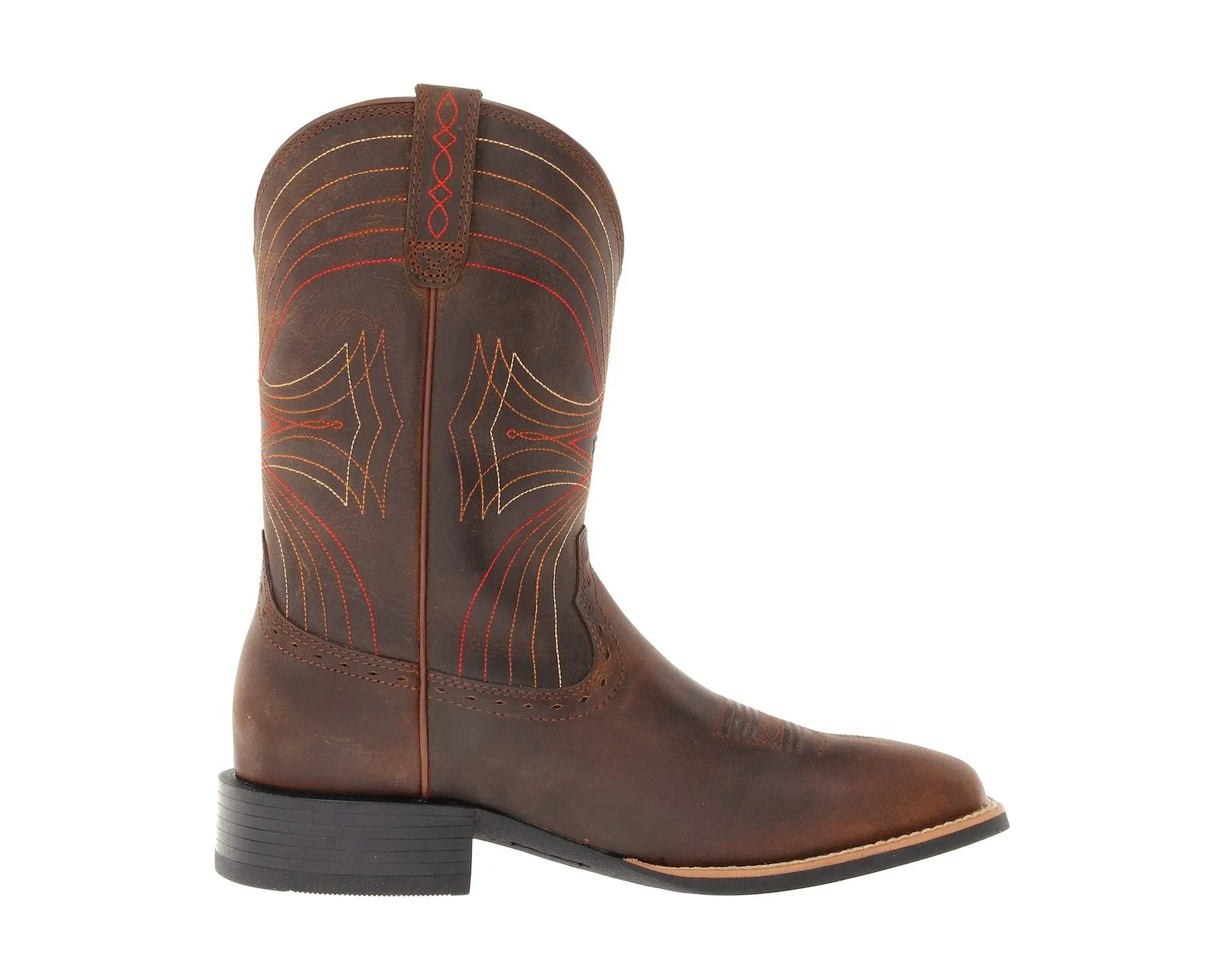 Boots Sport Wide Square Toe Ariat, brown