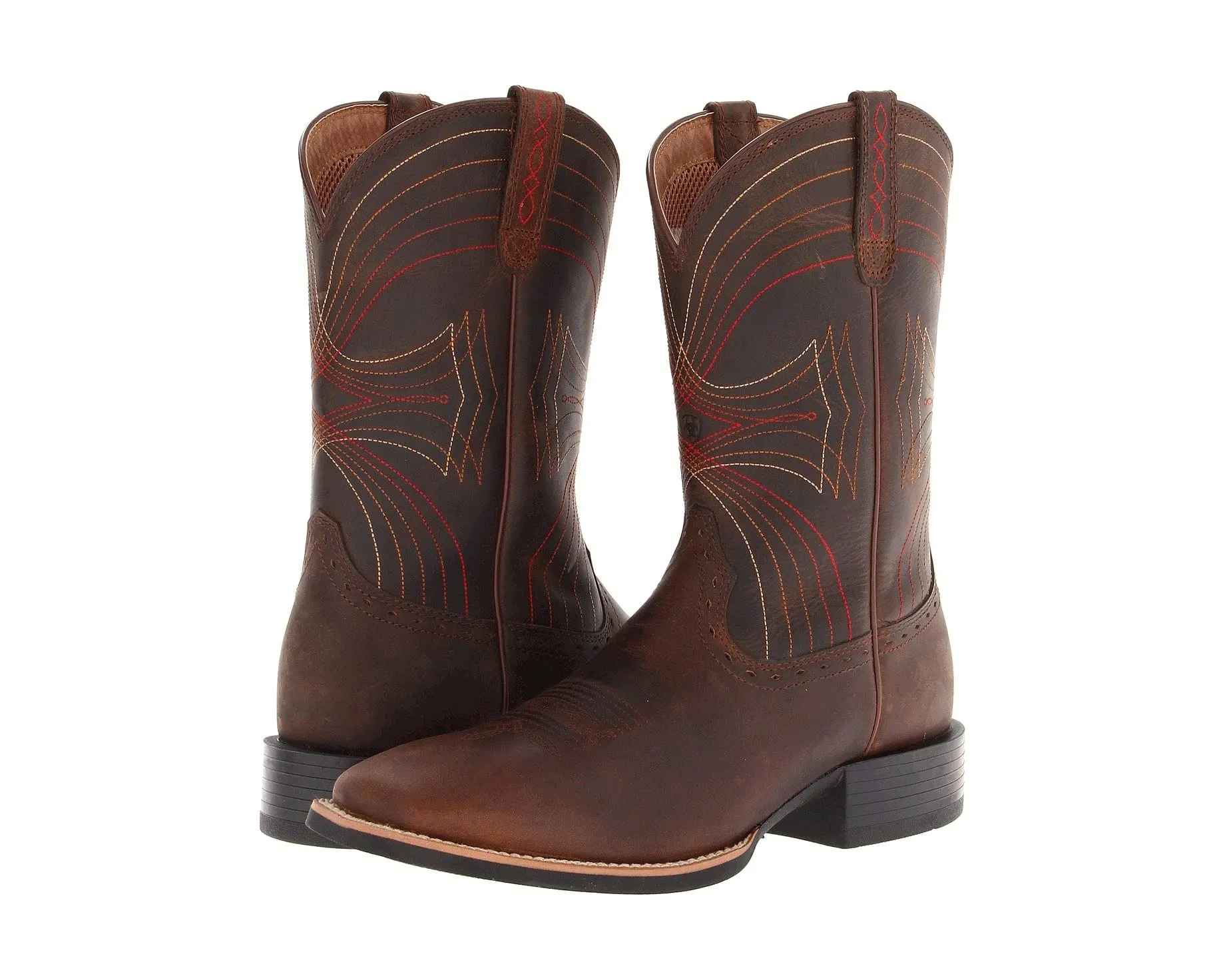 Boots Sport Wide Square Toe Ariat, brown
