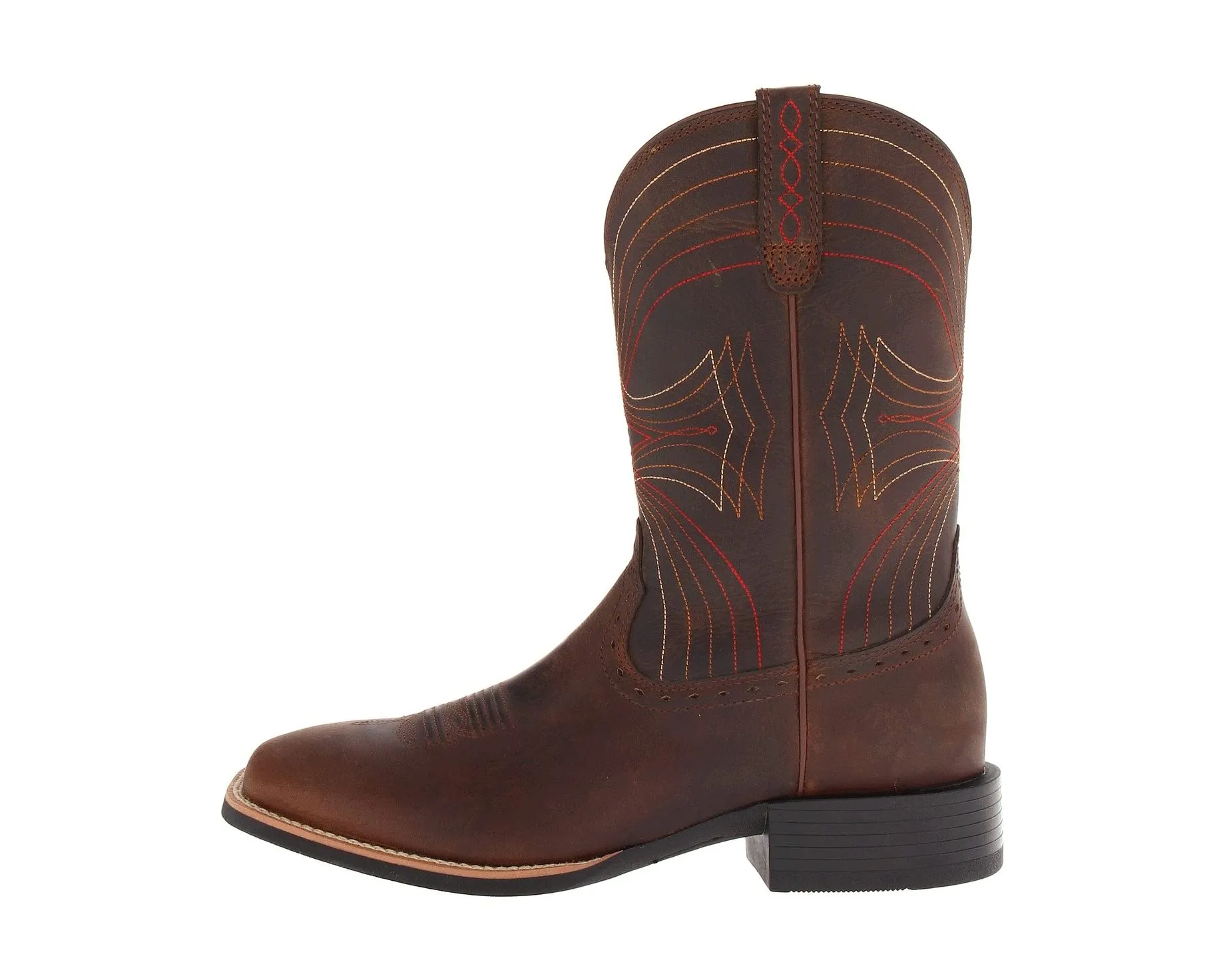 Boots Sport Wide Square Toe Ariat, brown