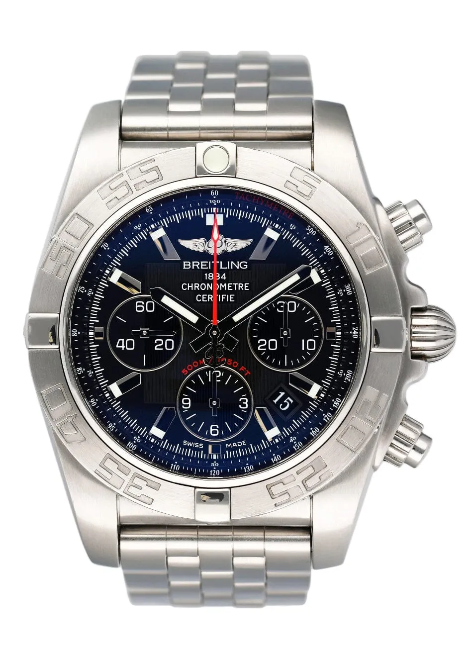 Breitling Chronomat 44 Flying Fish AB011010/BB08 Men Watch Box Papers