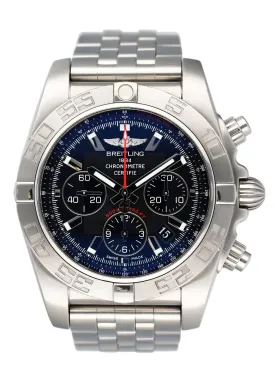 Breitling Chronomat 44 Flying Fish AB011010/BB08 Men Watch Box Papers