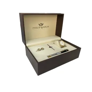 Gold and Stainless Steel Caribe Mens Watch