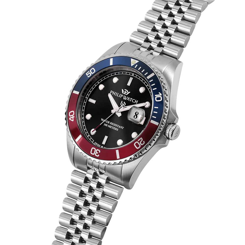 Caribe Sport Men Stainless Steel Watch