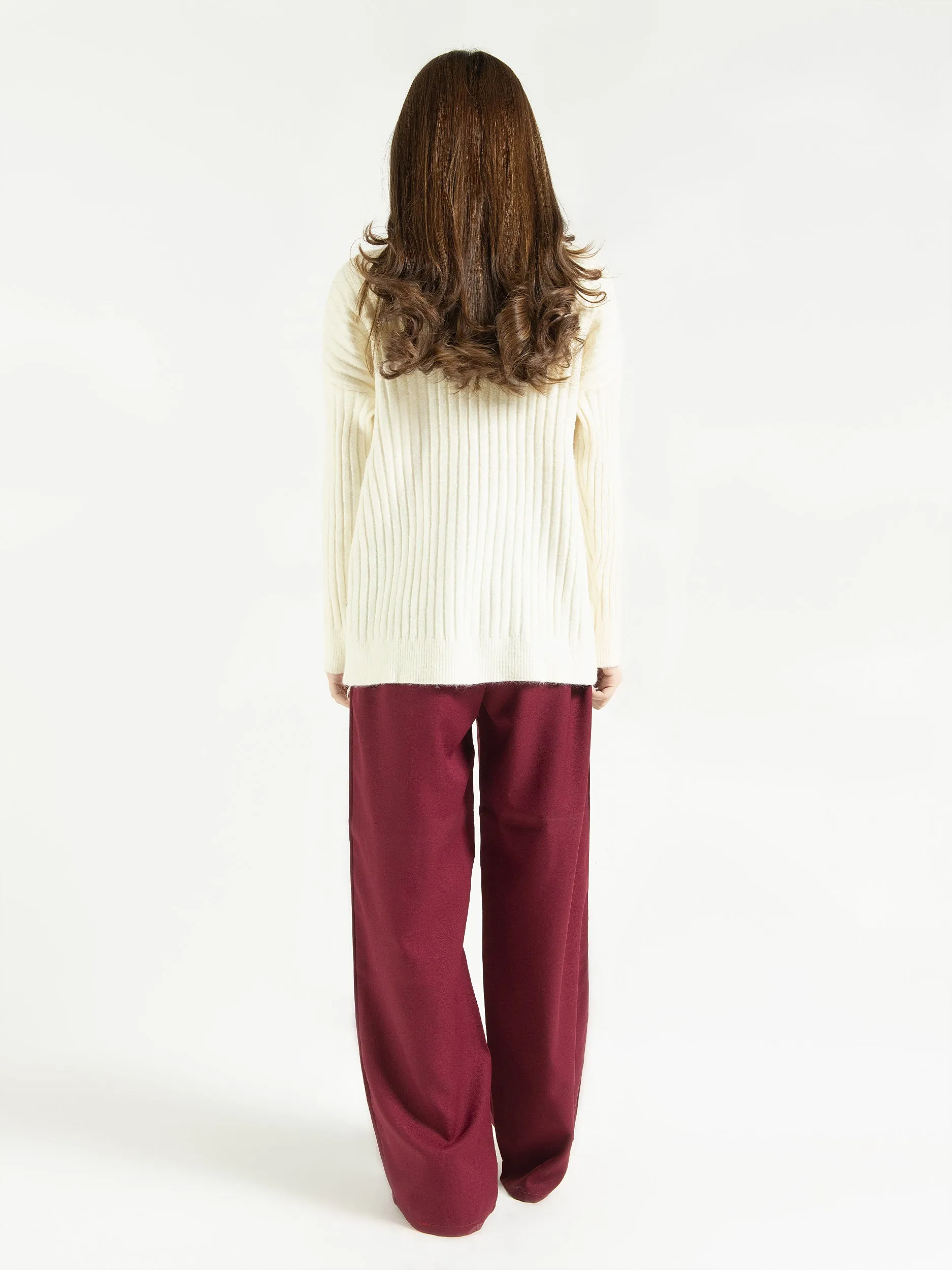 Classic High Neck Sweater