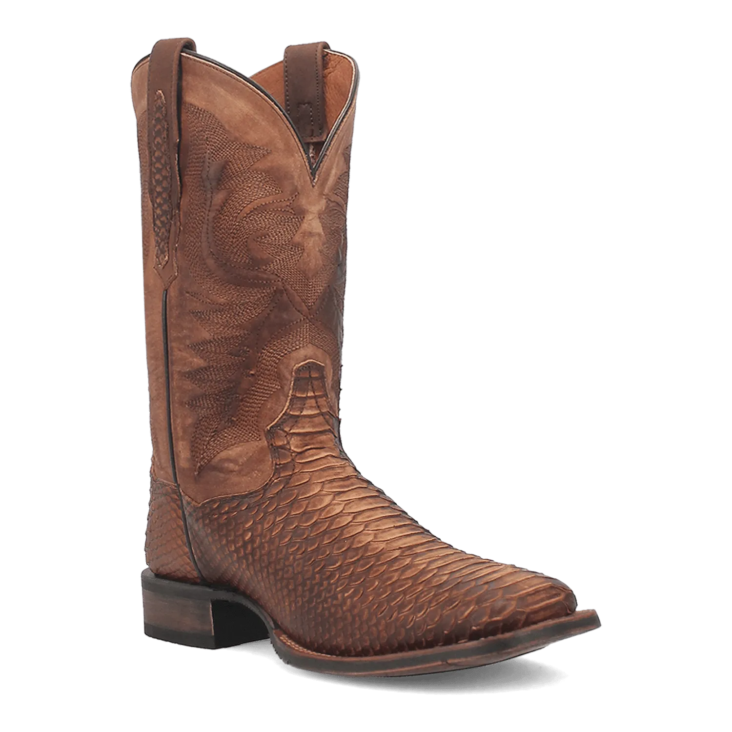 KA FAUX PYTHON PRINT LEATHER