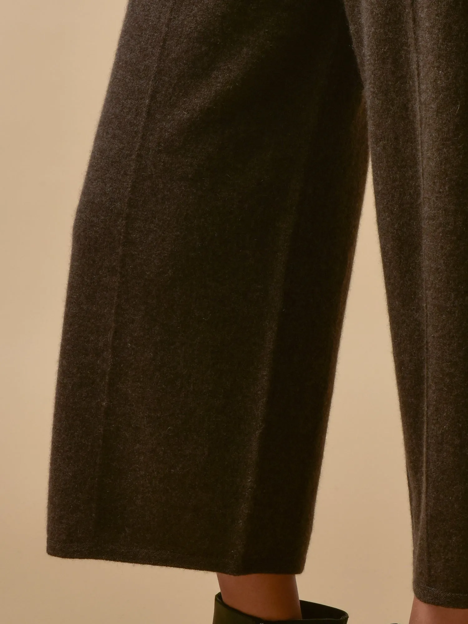 Loose Fit Pants_Cocoa Brown