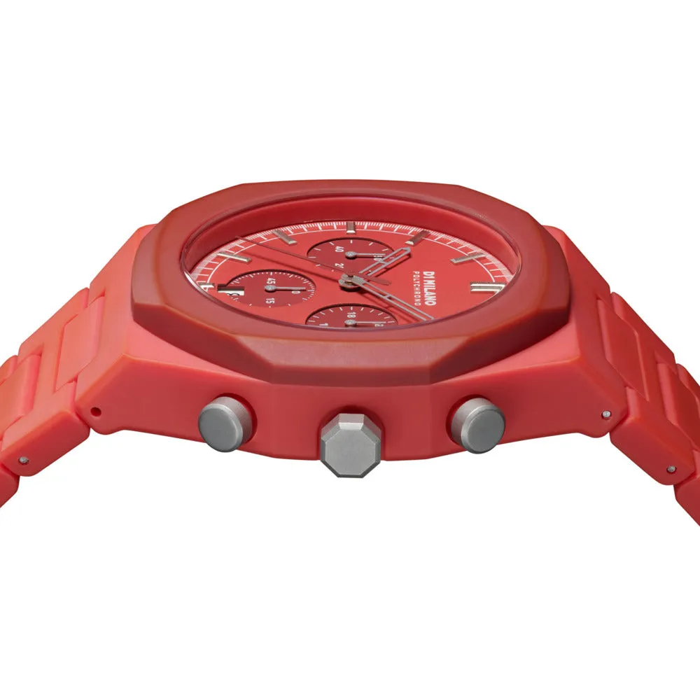 Men Commando Red 40mm Watch