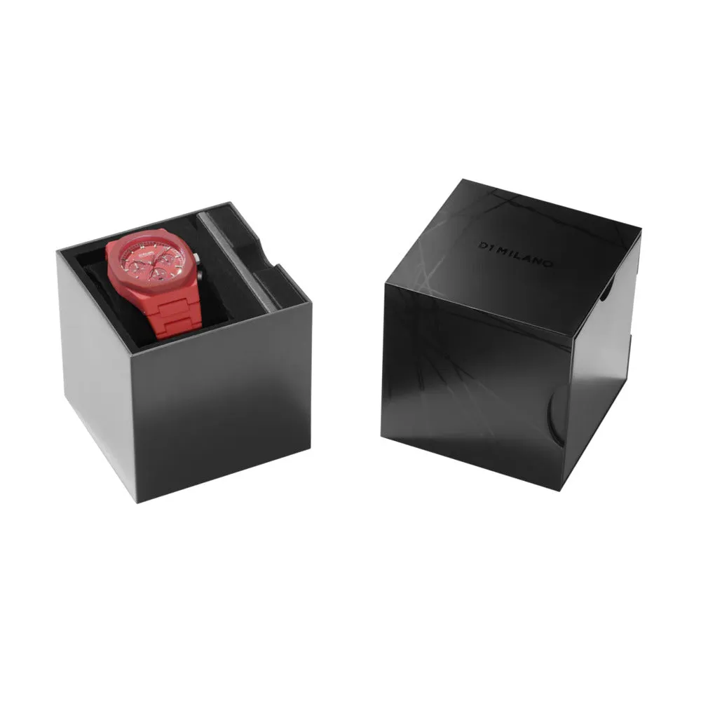Men Commando Red 40mm Watch