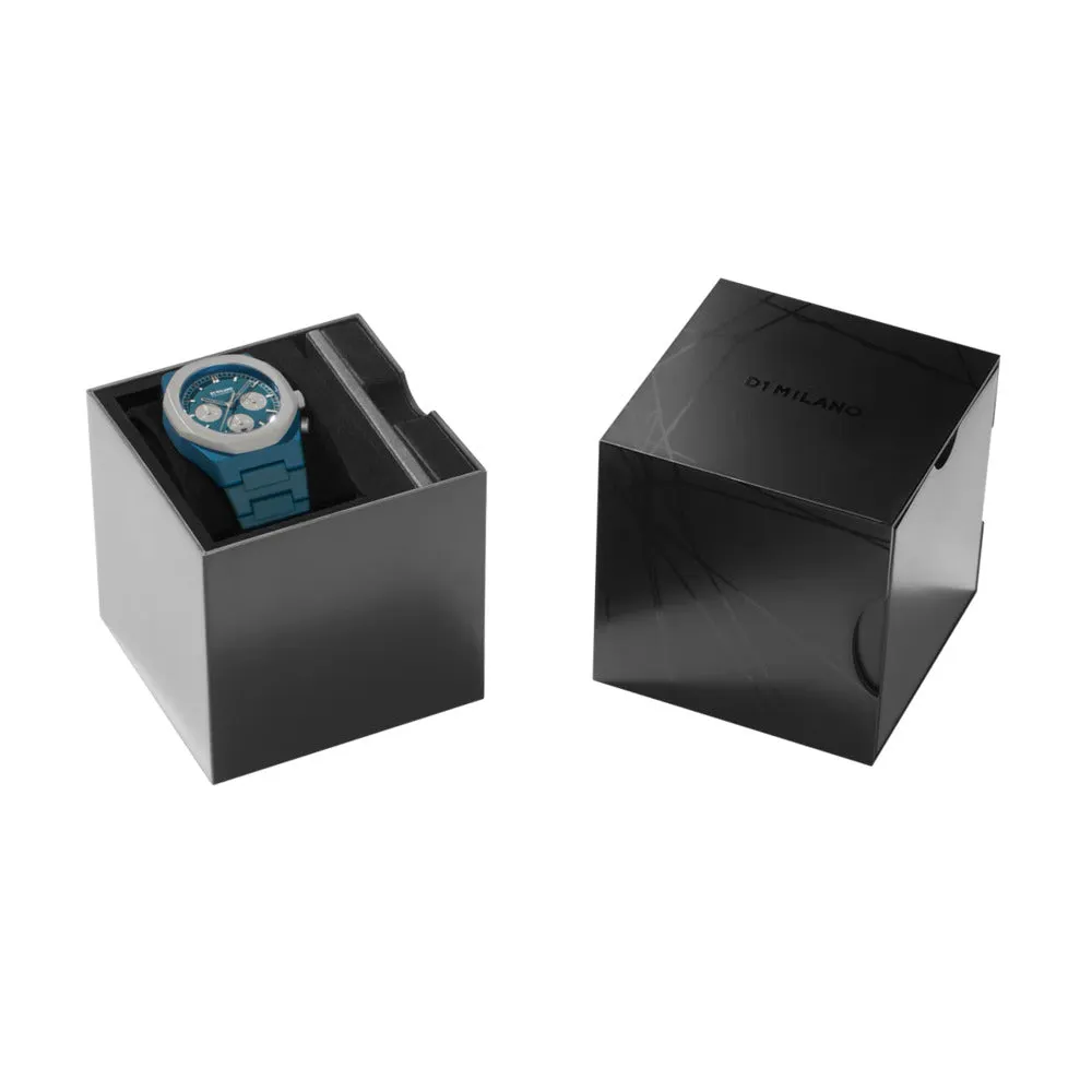 Men Polychrono Green 41mm Watch