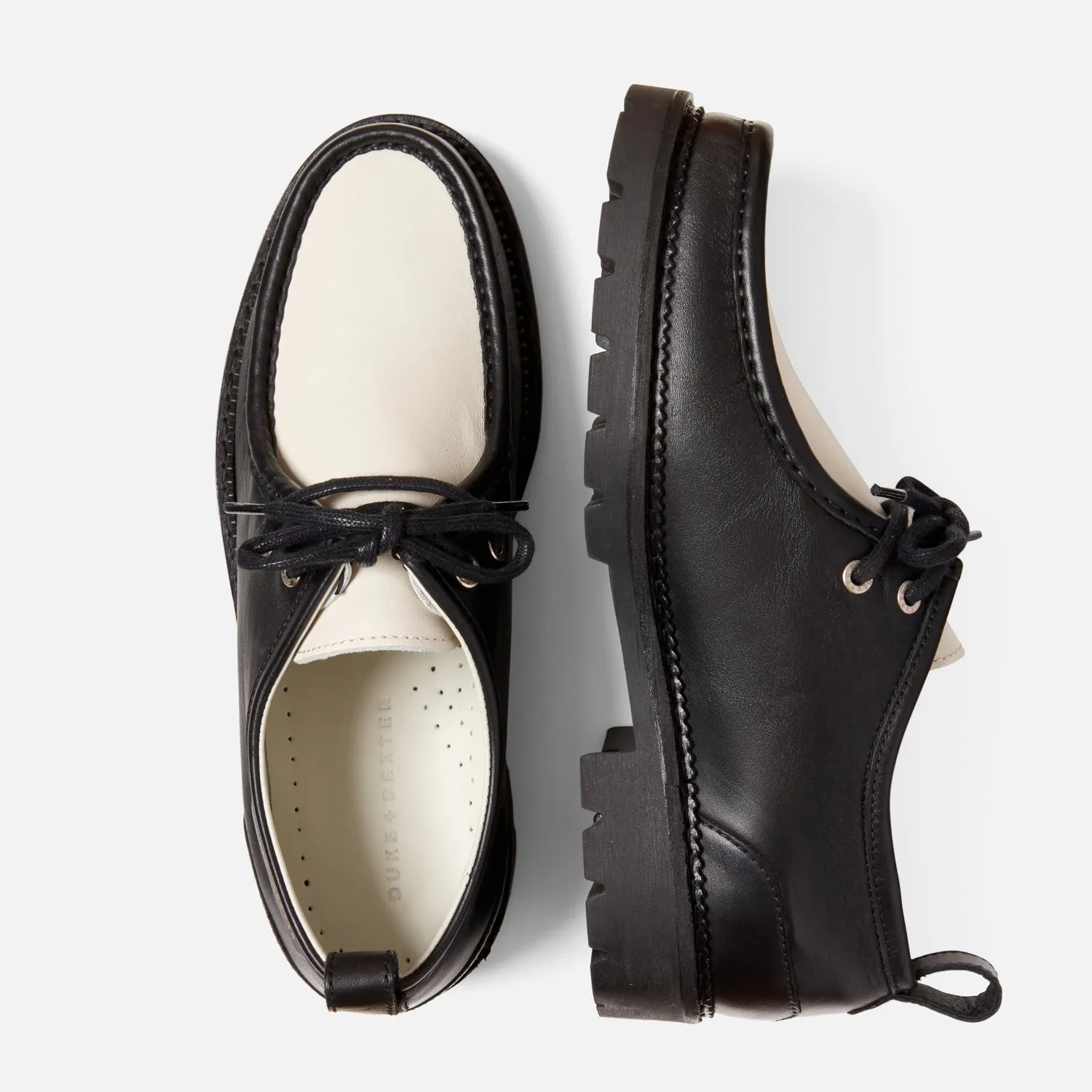 Moby Black   White Boot - Men's