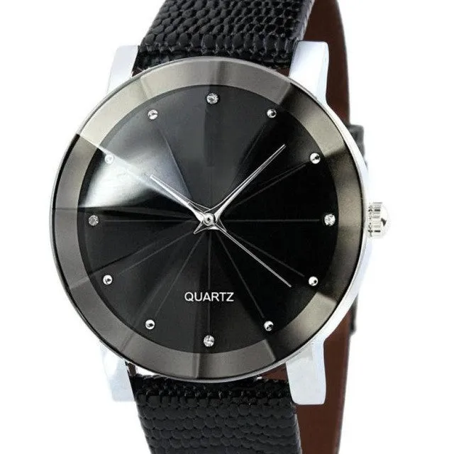 New Fashion  Luxury Men Rhinestone Watches