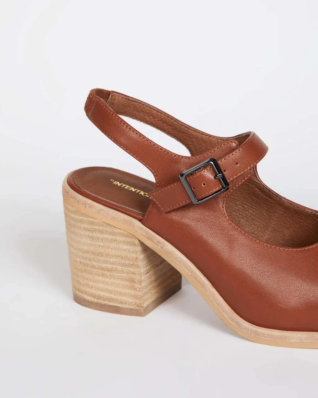 Office Clog - Cognac