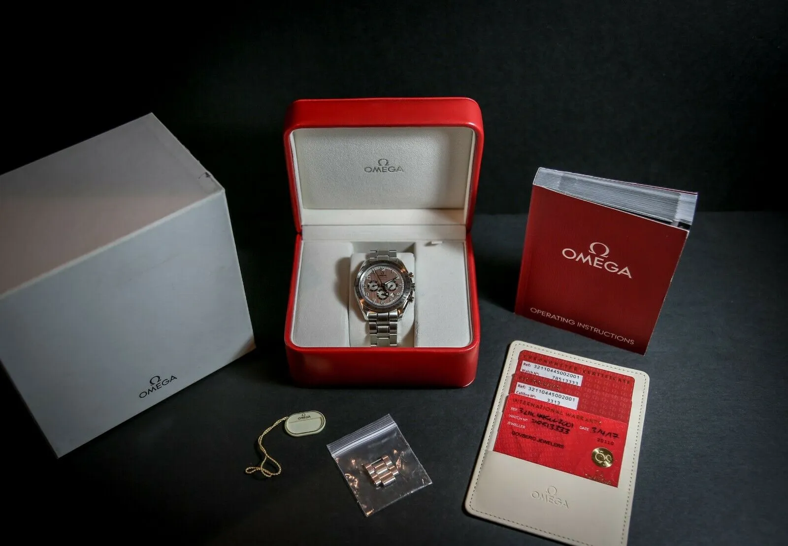 Omega Speedmaster Broad Arrow Chronometer Ref#321.10.44.50.02.001
