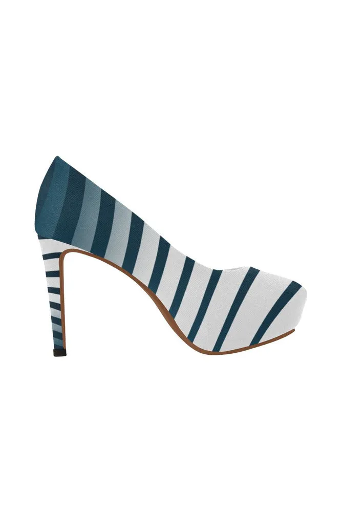 White Tiburon Women's High Heels