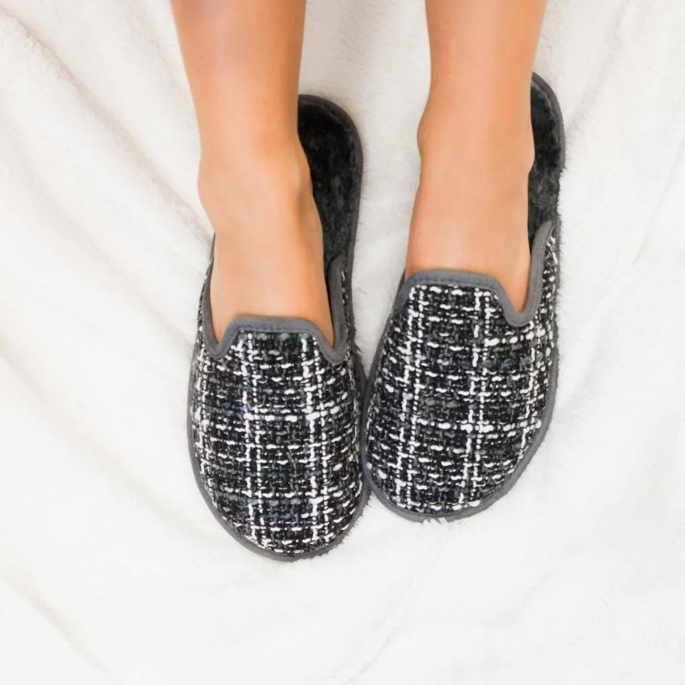 Women’s Tweed Kaitlyn Scuff Slippers