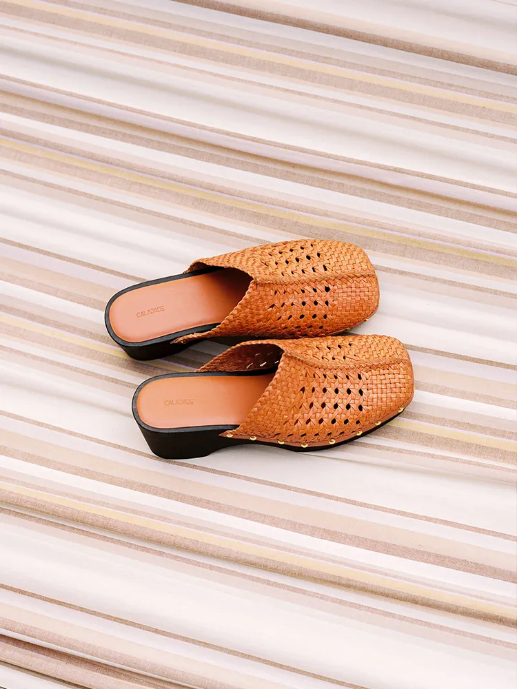 YVONE Flame clog sandal